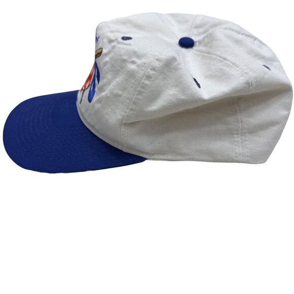 Vintage 1 Apparel Tag New York Mets 2 Bat Logo Baseball Snapback Cap Made in USA - Picture 4 of 7